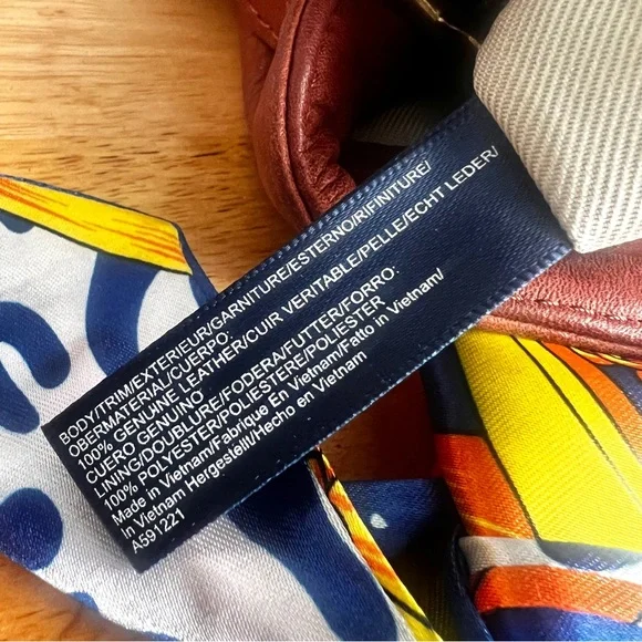 Vintage American Leather Co. Brown Leather Hobo Crossbody Bag Slouchy - Picture 6 of 11